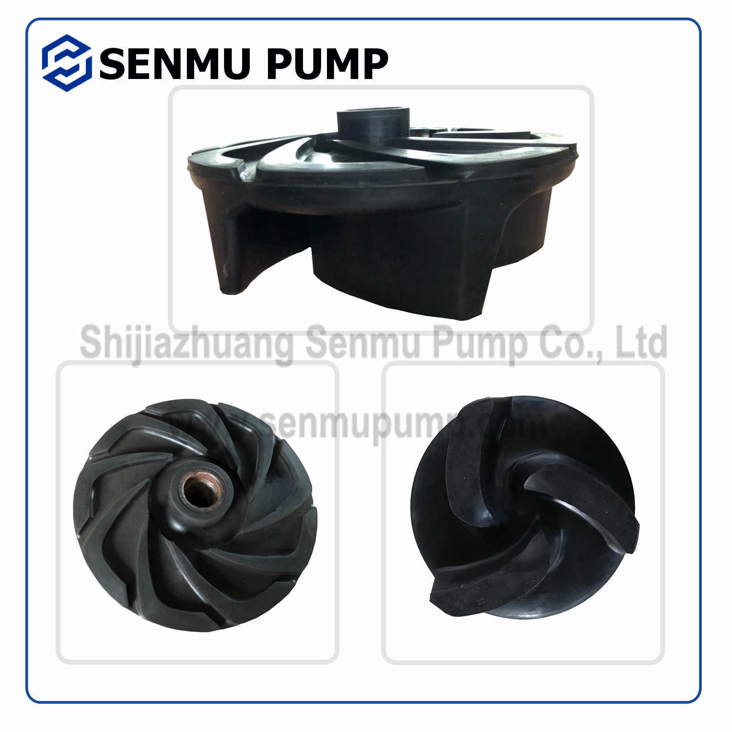 Rubber Material Slurry Pump Spare Parts Thumbnail 4